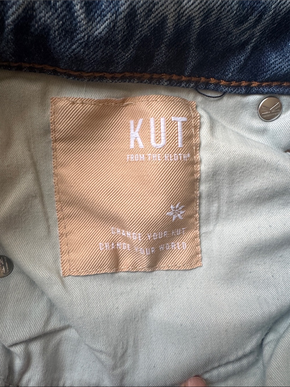 Kut from the Kloth- Classic Straight Leg women's Jeans - Light Blue - Picture 5 of 6